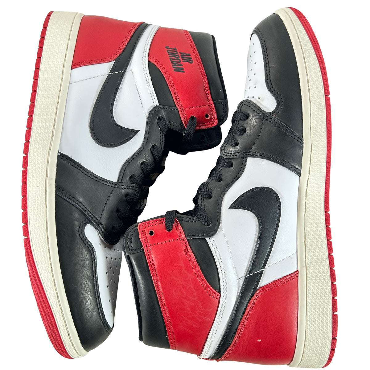 DZ5485 106 Jordan 1 Retro High OG Black Toe Reimagined [USED] - 12 M (Used10)