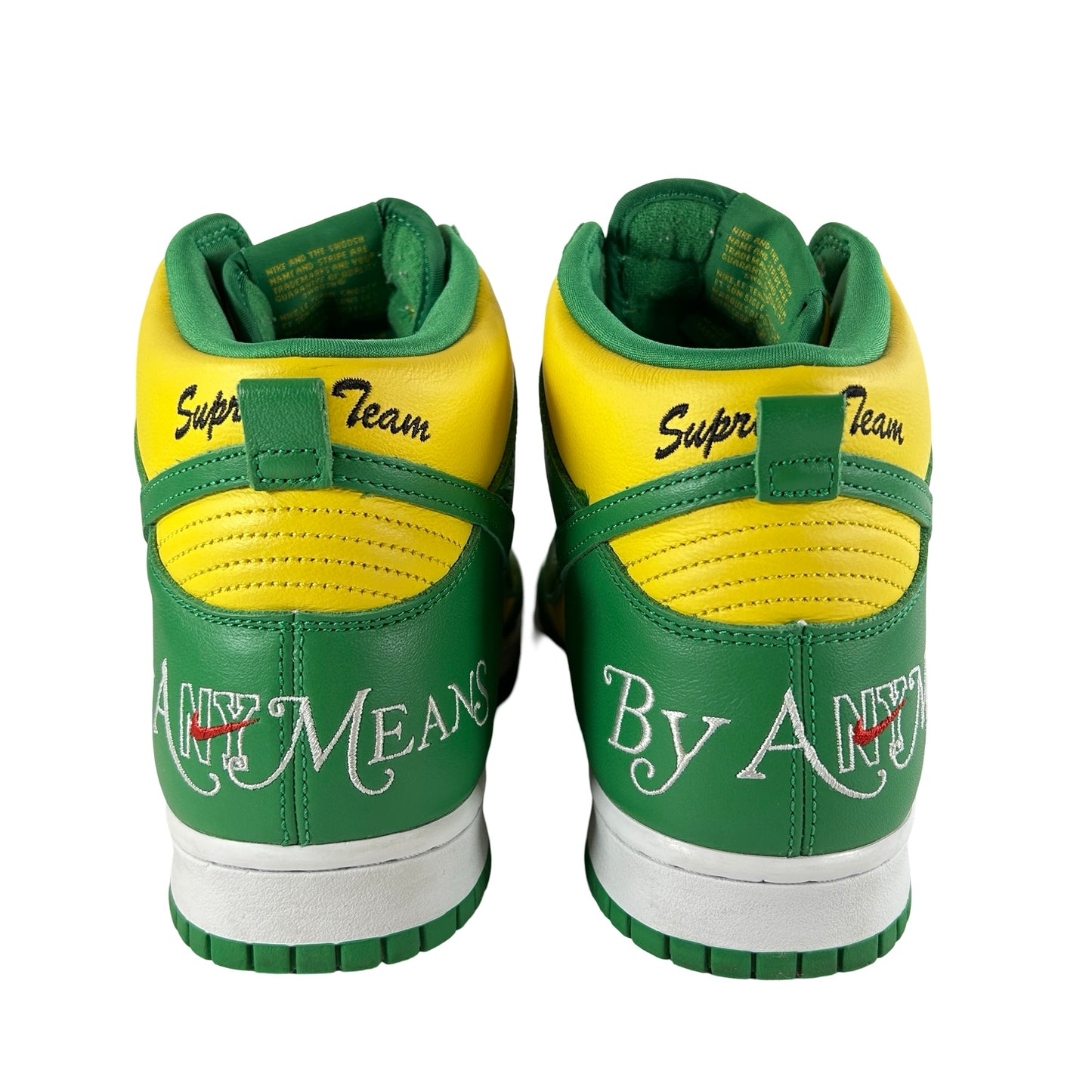 DN3741 700 Nike SB Dunk High Supreme By Any Means Brazil [USED] - 10.5 M (Used)