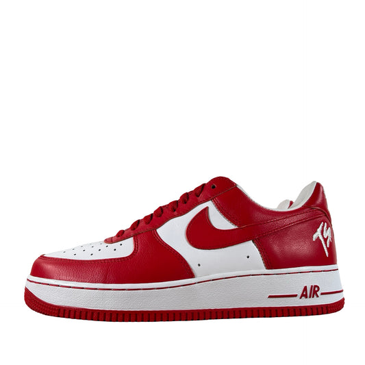 II4391 100 Nike Air Force 1 Low QS Terror Squad White University Red [USED] - 10.5 M (Used)