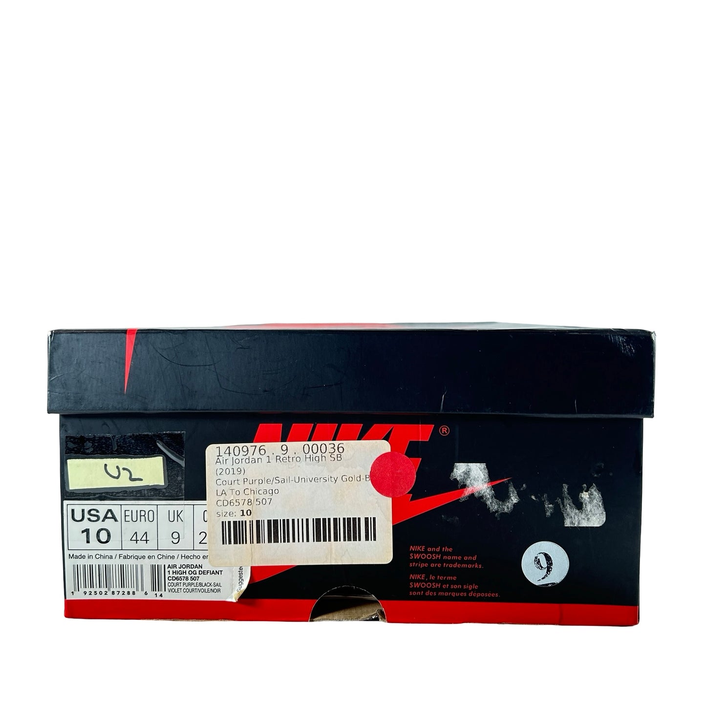 CD6578 507 Jordan 1 SB LA to CHI [USED] - 10 M (Used2)