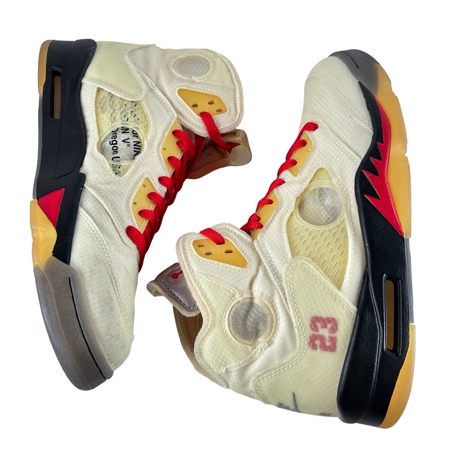 DH8565 100 Jordan 5 Off-White Sail [USED] - 10 M (Used2)