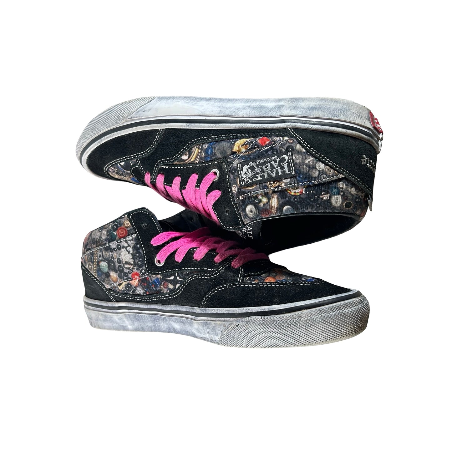 VN00112HBLU Vans Half Cab Supreme x Mike Kelley Black [USED] - 9.5 M (Used)
