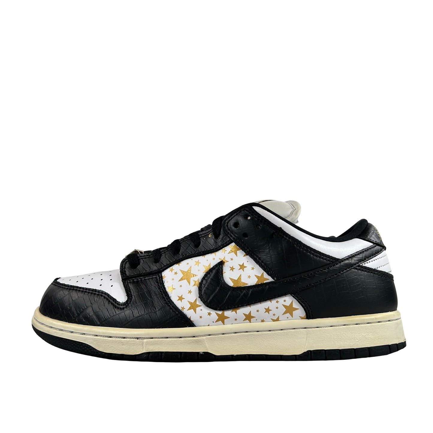 DH3228 102 Dunk SB Low Supreme Black [USED] - 10 M (Used)