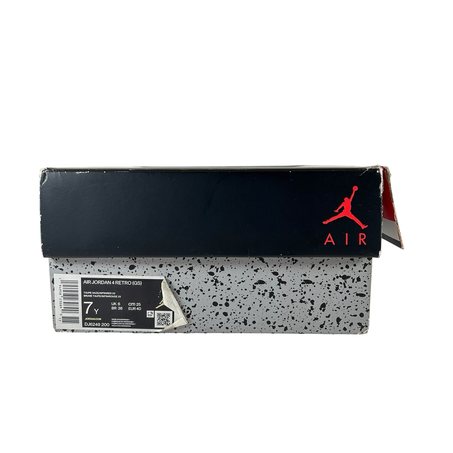 DJ6249 200 Jordan 4 Retro Taupe Haze (GS) [USED] - 7 Y (Used)