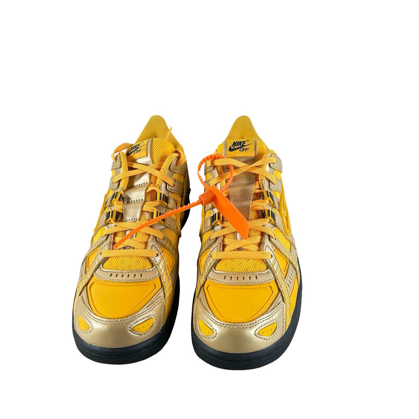 CU6015 700 Nike Air Rubber Dunk Off-White University Gold [USED] - 10 M (Used)