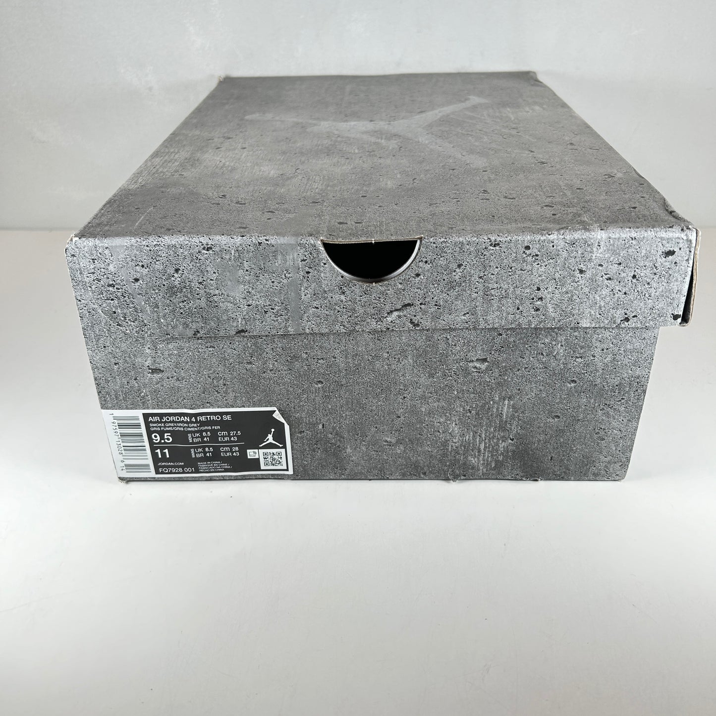 FQ7928 001 Jordan 4 Retro SE Paris Olympics Wet Cement [USED] - 9.5 M (Used)