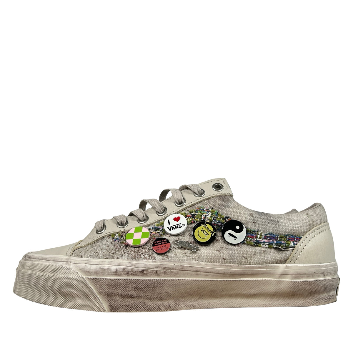 VN000E8V2N1 Vans Old Skool 36 LX Souvenir Oatmeal [USED] - 9 M (Used)