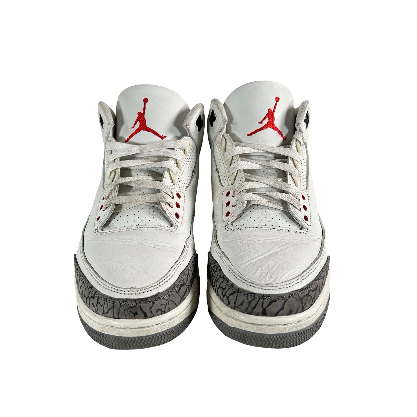 DN3707 100 Jordan 3 Retro White Cement Reimagined [USED] - 9.5 M (Used10)