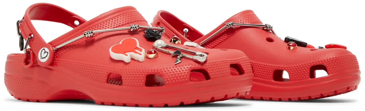 207998 8C1 Karol G x Crocs Classic Clog 'Metal Hearts'