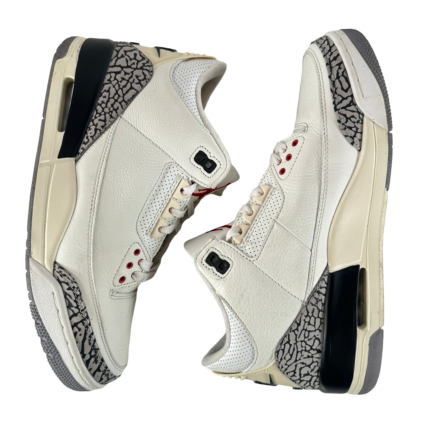DN3707 100 Jordan 3 Retro White Cement Reimagined [USED] - 9.5 M (Used2) (No Box2)