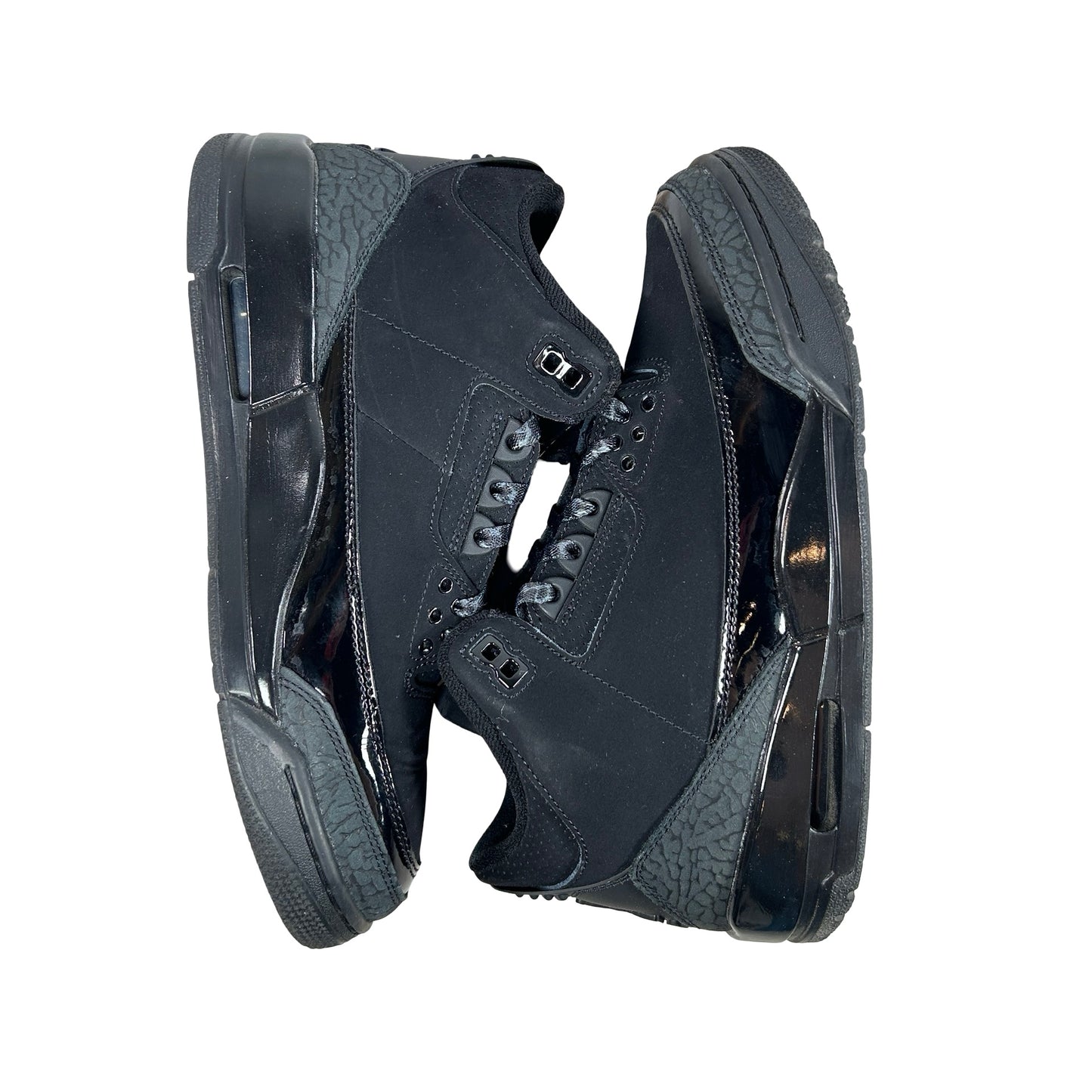 CT8532 001 Jordan 3 Retro Black Cat (2025) [USED] - 7 M (Used)