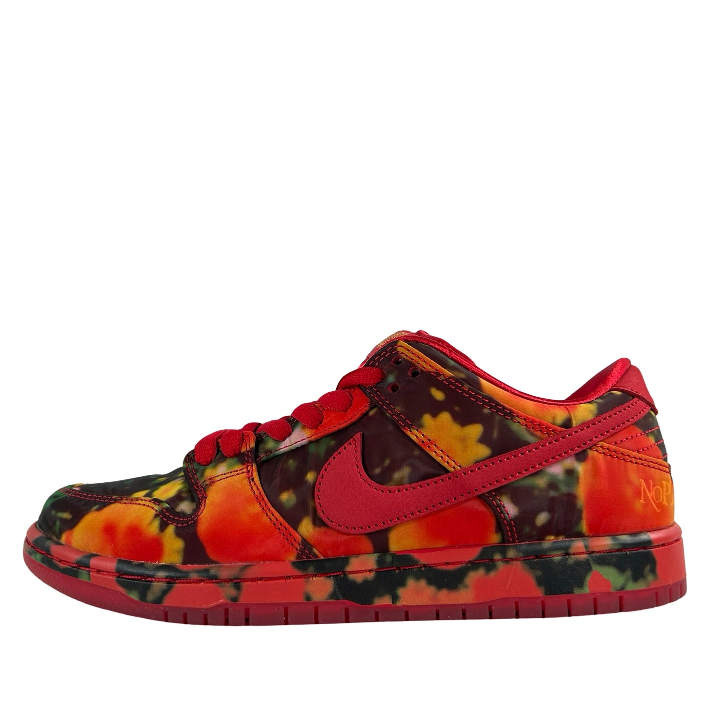 FZ1291 600 Nike SB Dunk Low The Wizard of Oz Poppy Field [USED] - 8 M (Used)