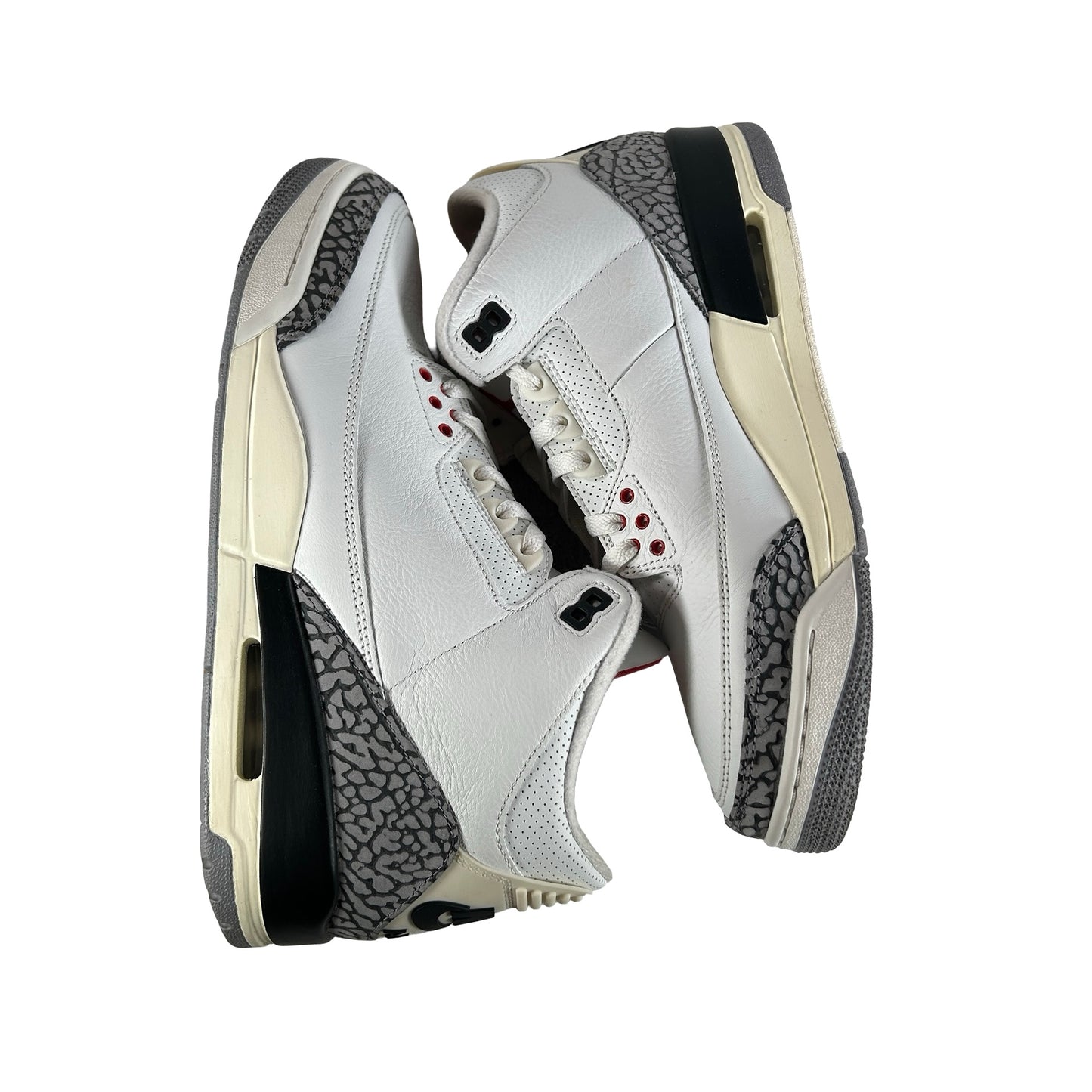 DN3707 100 Jordan 3 Retro White Cement Reimagined [USED] - 11 M (Used26)