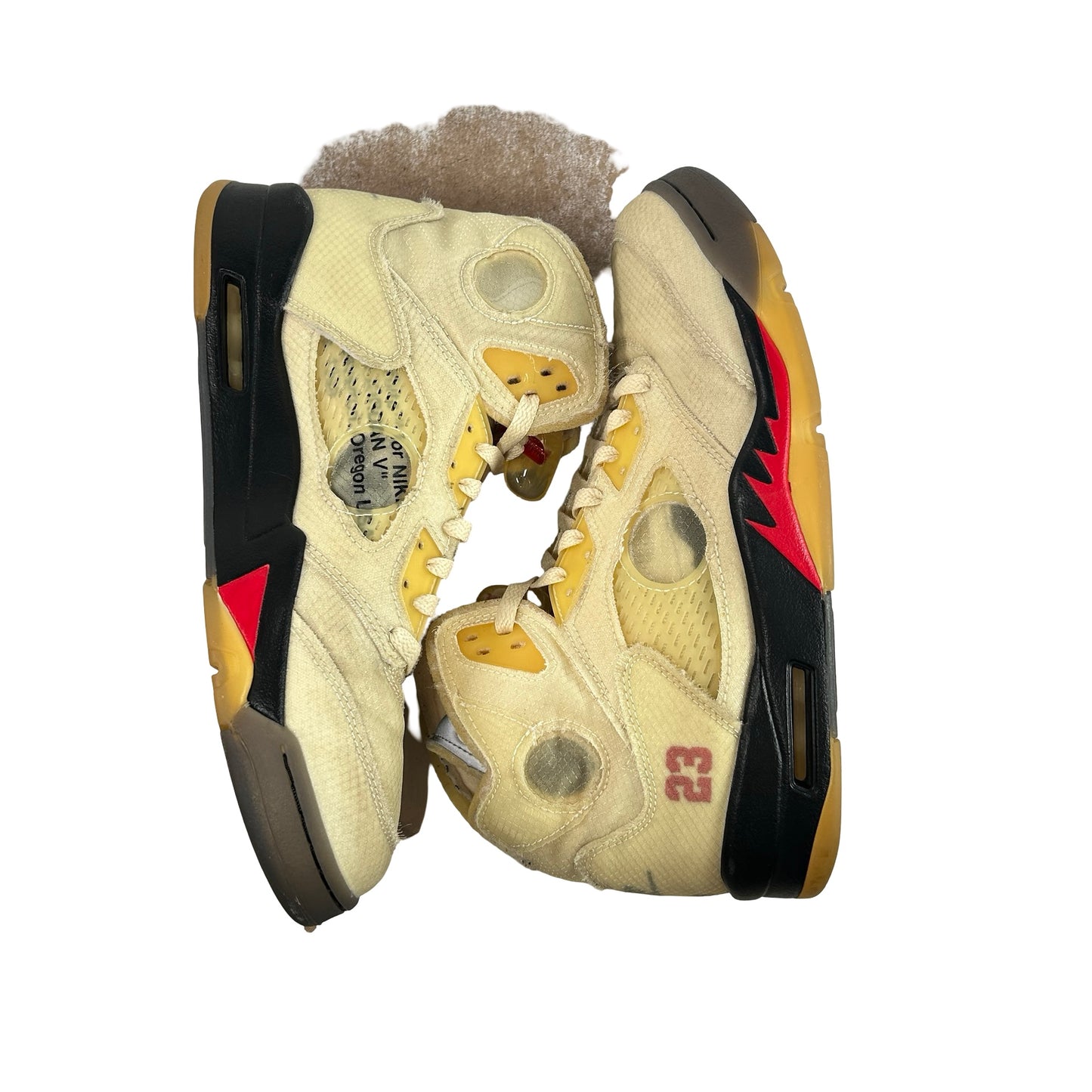 DH8565 100 Jordan 5 Off-White Sail [USED] - 11 M (Used4)