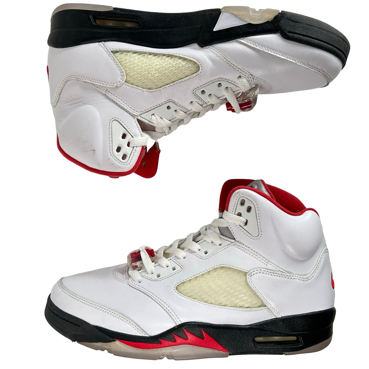 DA1911 102 Jordan 5 Fire Red [USED] - 10.5 M (Used) (No Box)
