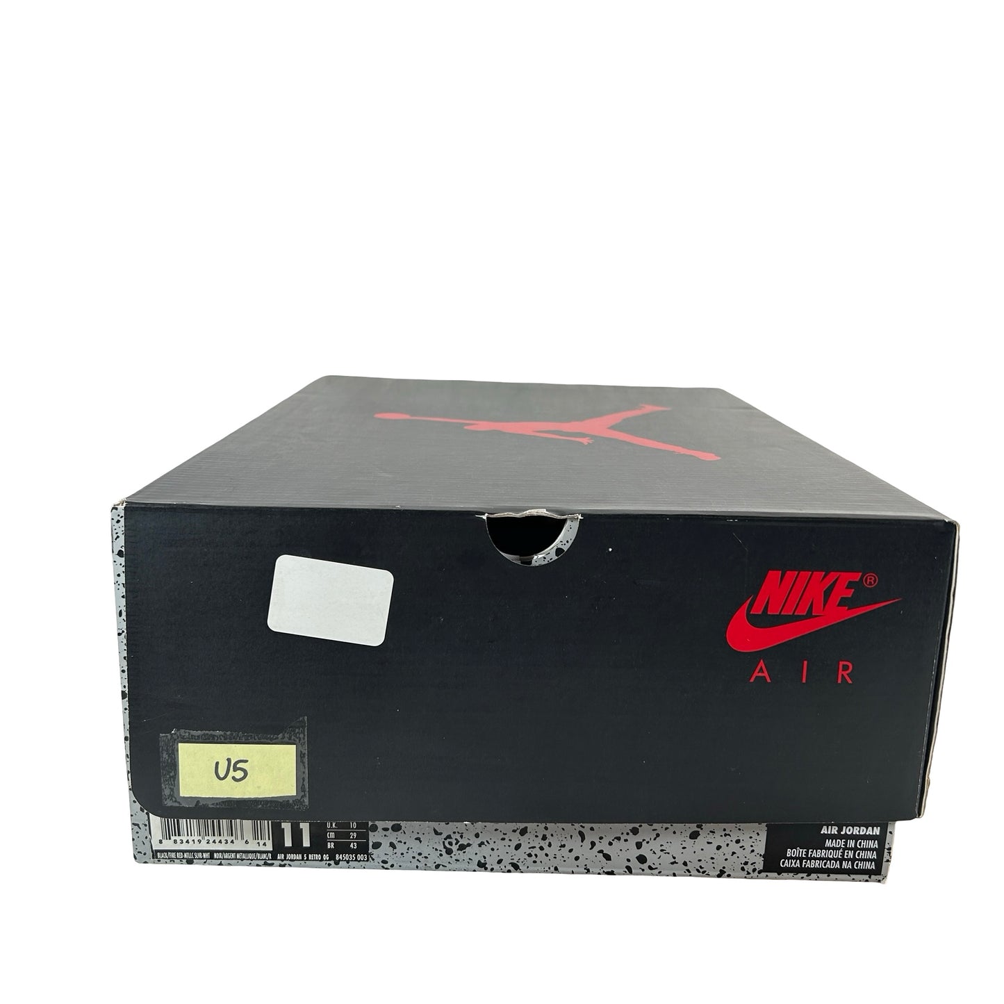 845035 003 Jordan 5 Retro Black Metallic (2016) [USED] - 11 M (Used5)