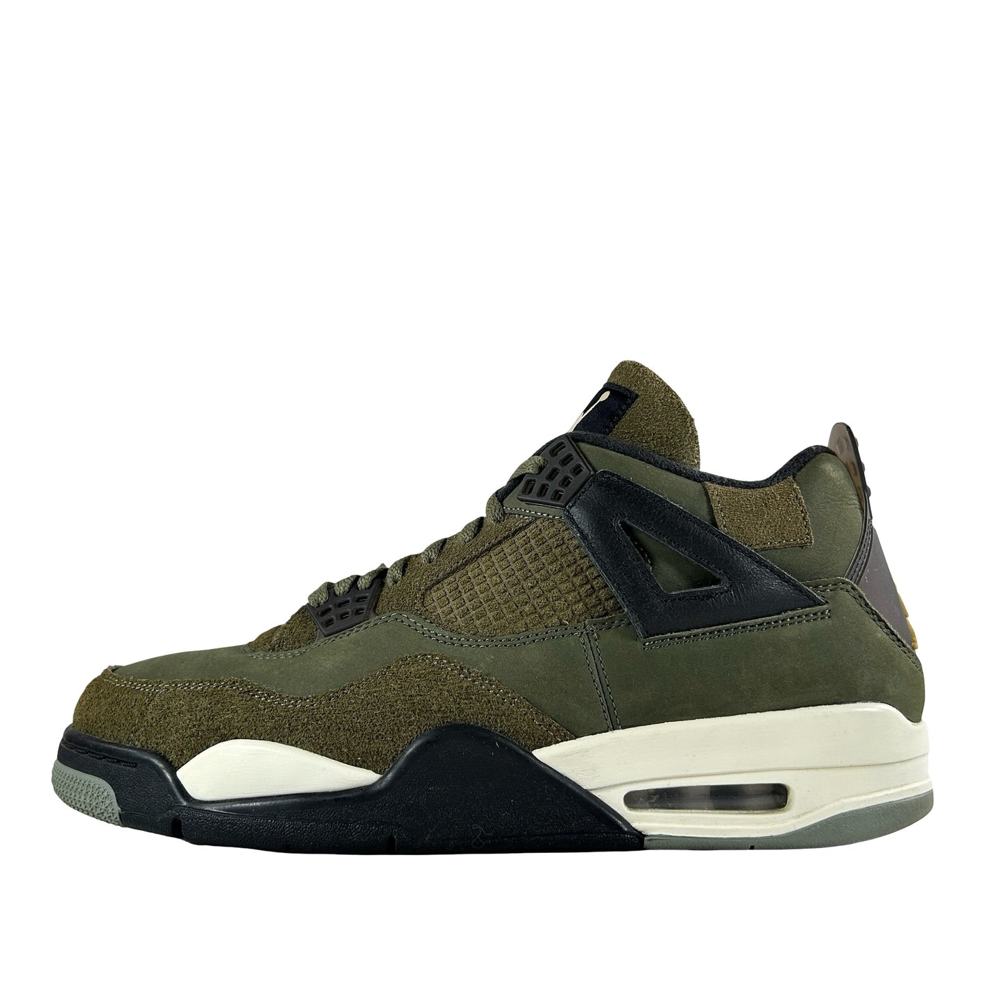 FB9927 200 Air Jordan 4 Craft Medium Olive [USED] - 12 M (Used) (No Box)