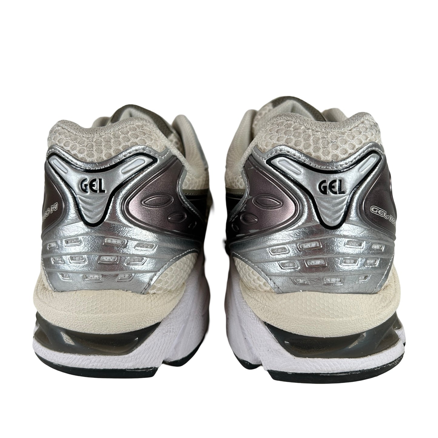 1201A019 108 ASICS Gel-Kayano 14 Crema Negro Metálico Ciruela