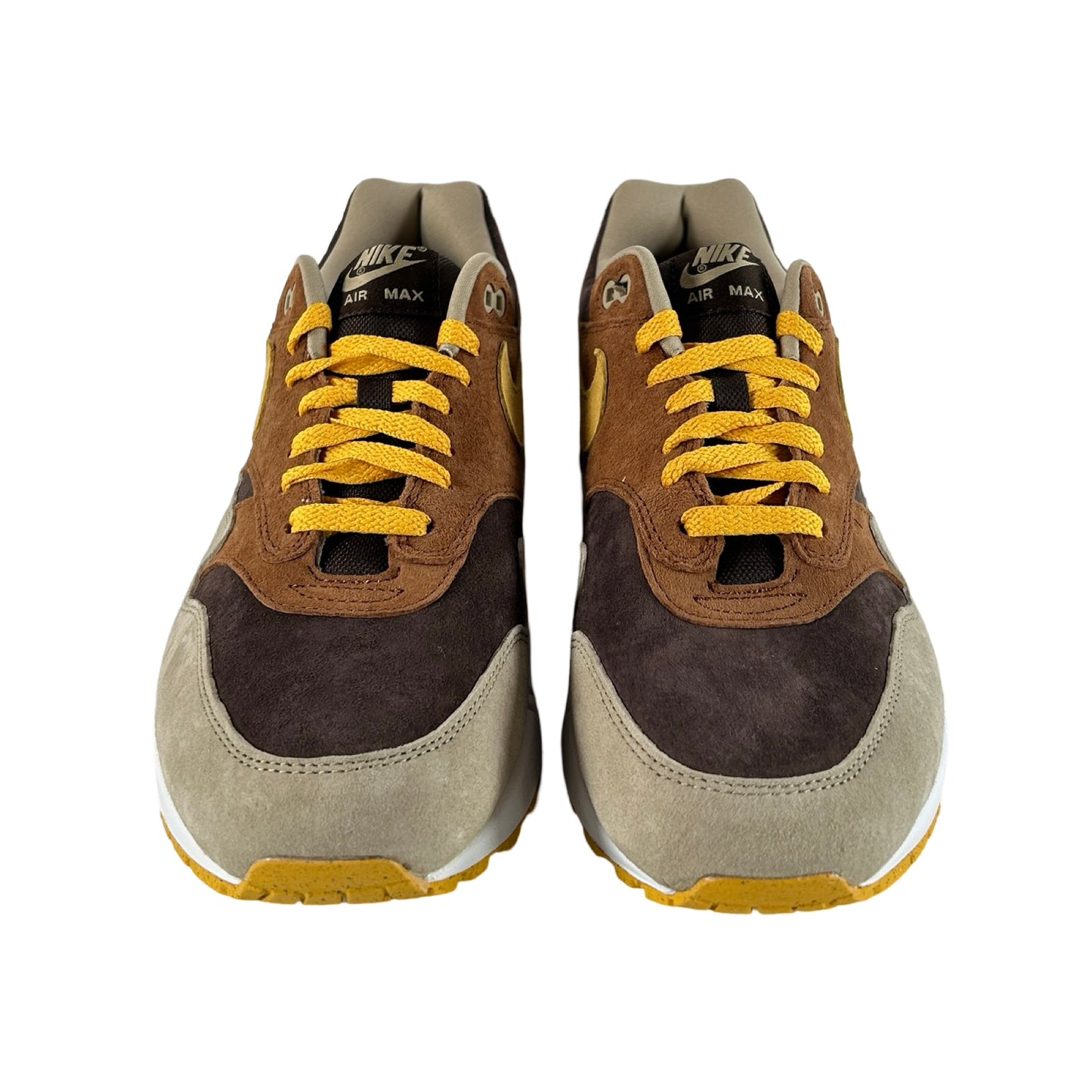 DZ0482 200 Nike Air Max 1 PRM Duck Pecan Yellow Ochre [USED] - 10.5 M (Used)