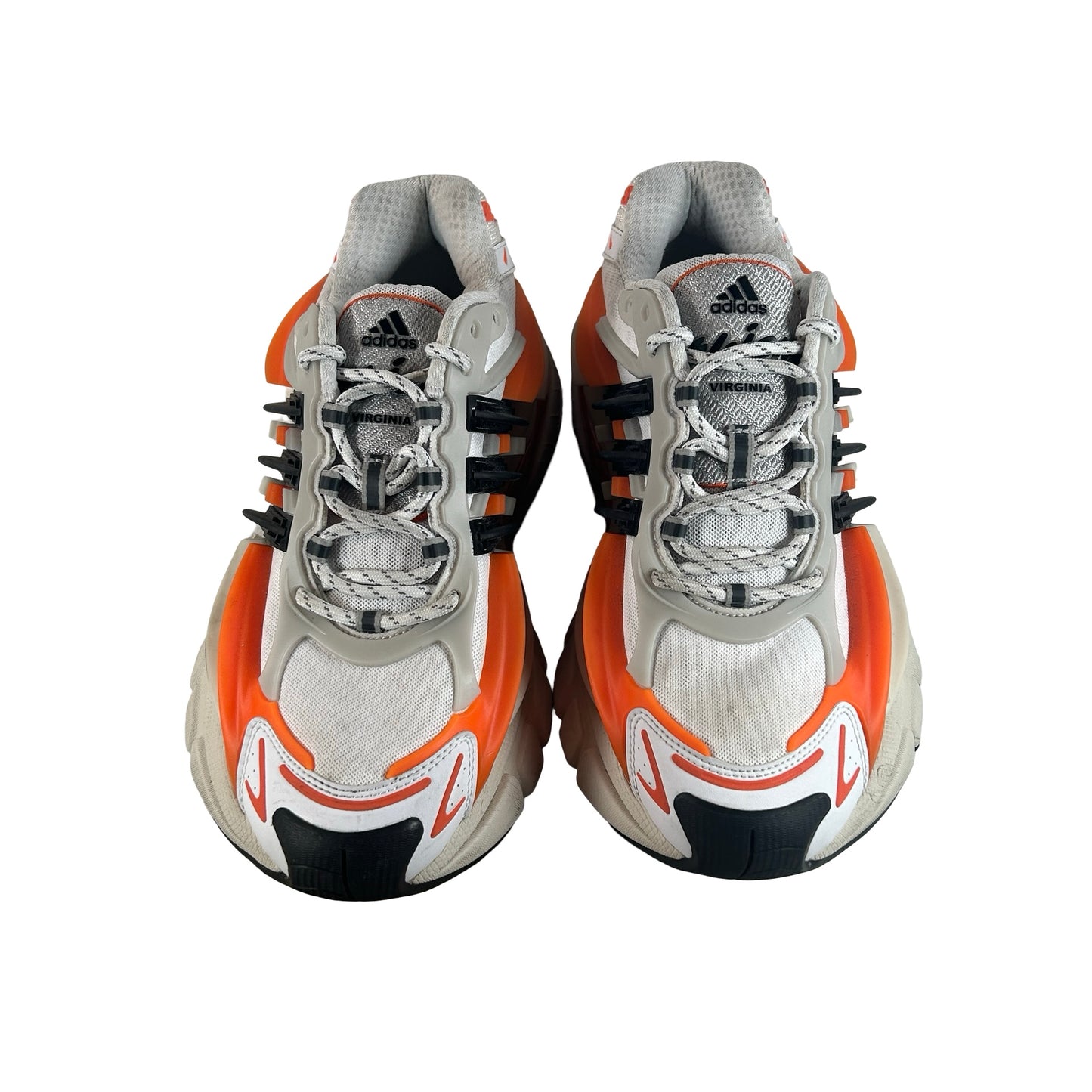 JP9261 adidas Adistar Jellyfish Pharrell Williams Focus Olive Orange [USED] - 9 M (Sample) (Used) (No Box)