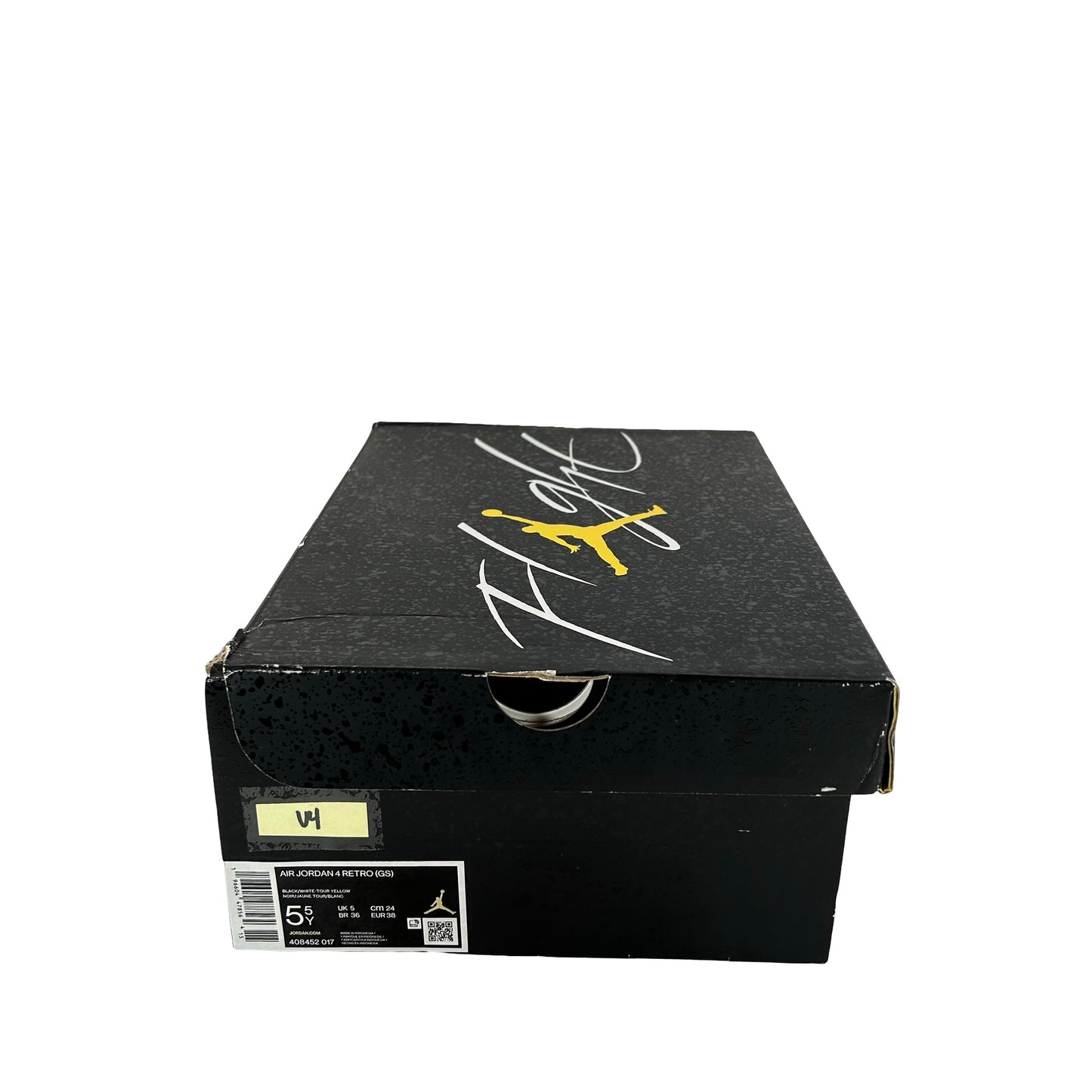 408452 017 Jordan 4 Retro Thunder (2023) (GS) - 5.5 Y (Used4)