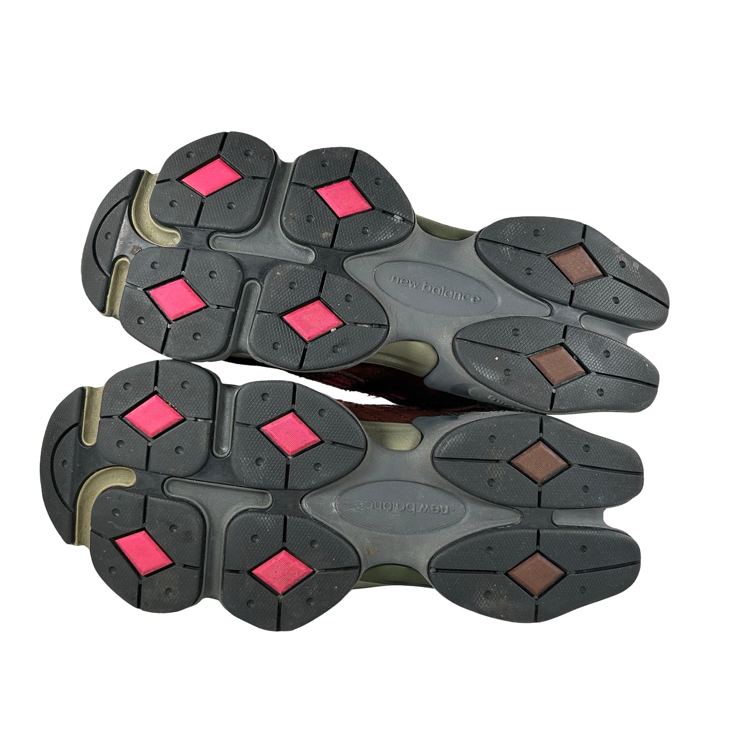 U9060BUR New Balance 9060 Rich Oak Burgundy [USED] - 11 M (Used2)