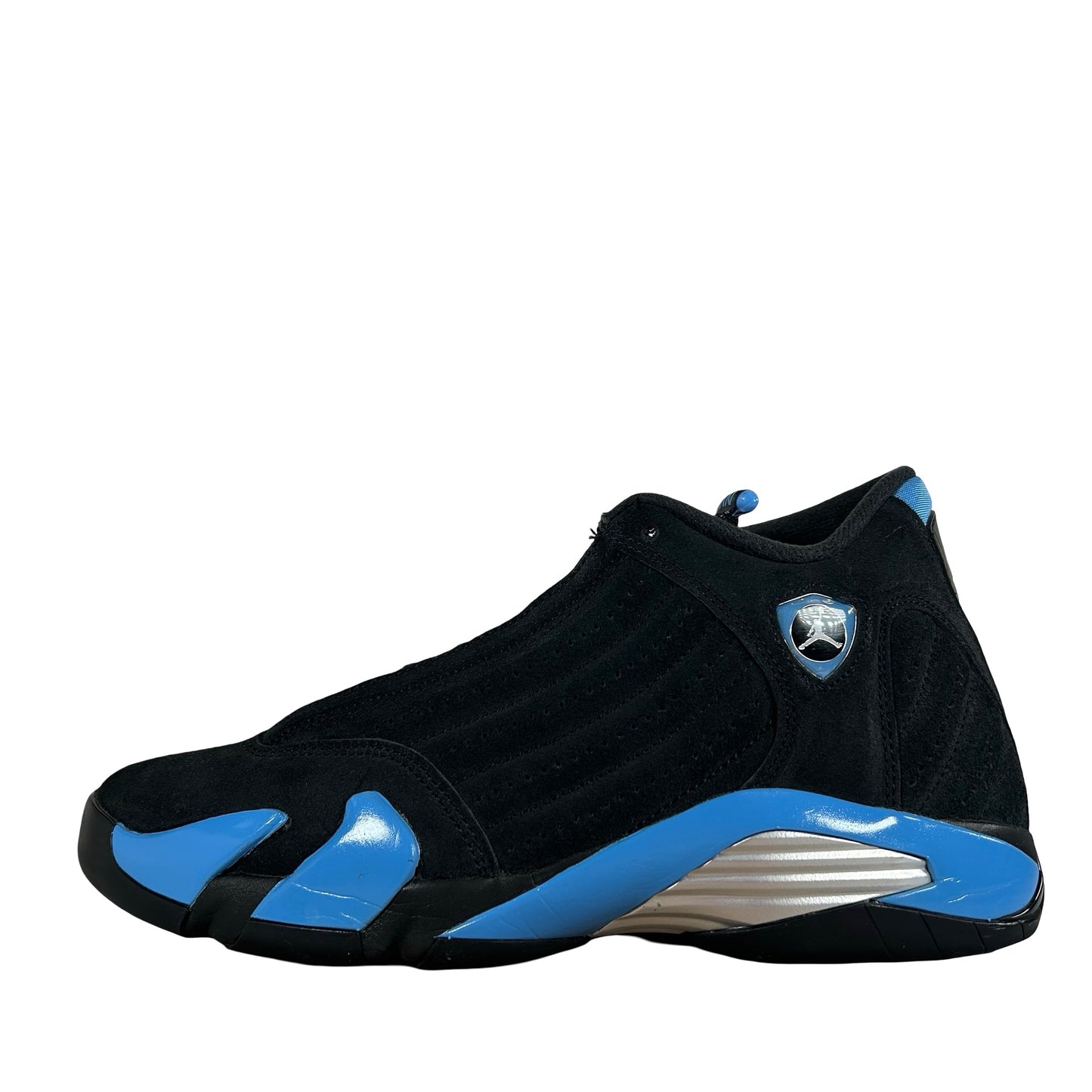 487471 007 Jordan 14 Retro Black University Blue (2026) [USED] - 10 M (Used)