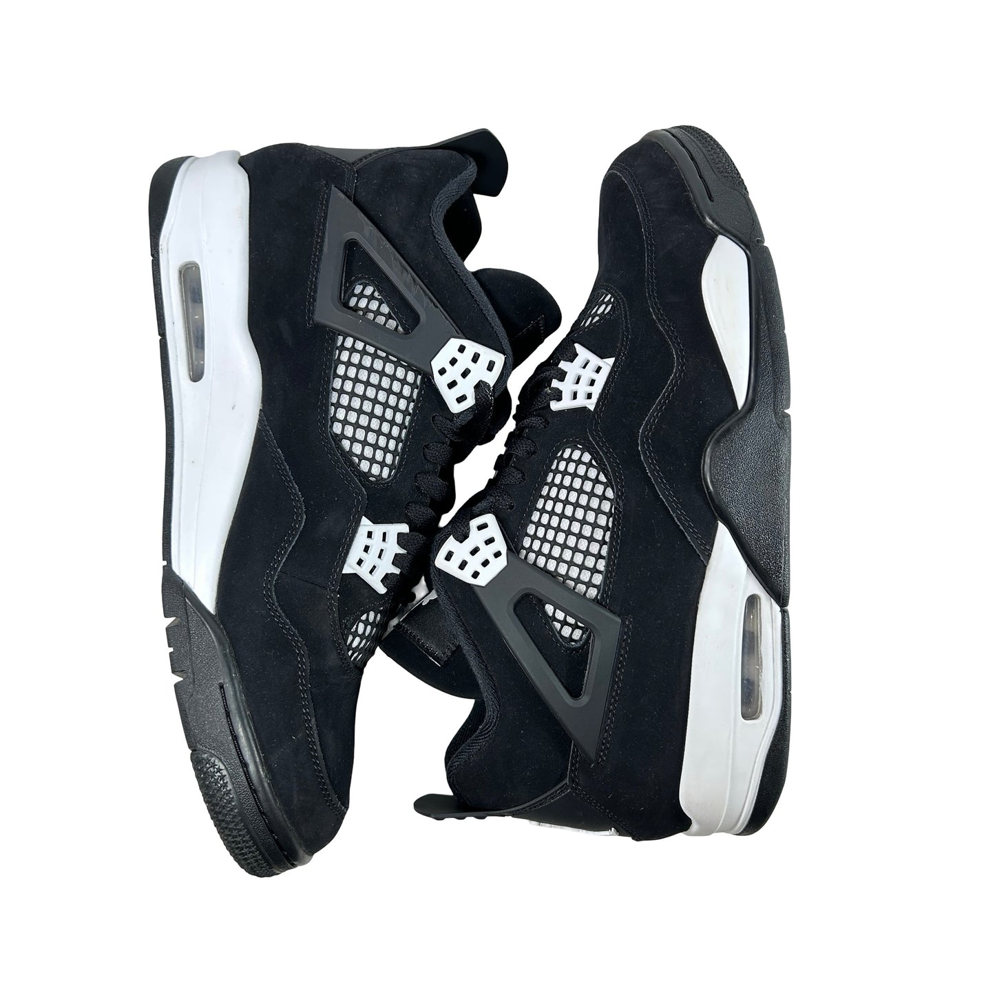 FQ8138 001 Jordan 4 Retro White Thunder [USED] - 11 M (Used) (No Box)