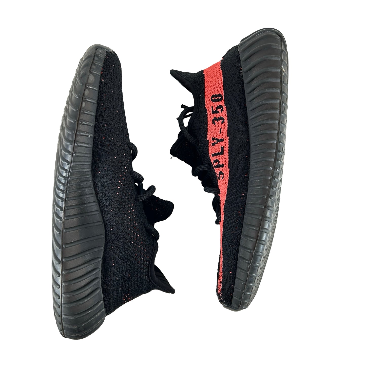 BY9612 Yeezy Boost 350 V2 Core Black Red [USED] - 5 M (Used) (No Box)