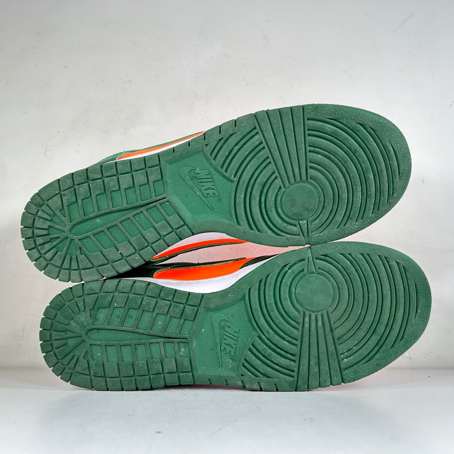 DD1391 300 Nike Dunk Low Retro Miami Hurricanes [USED] - 11 M (Used2)