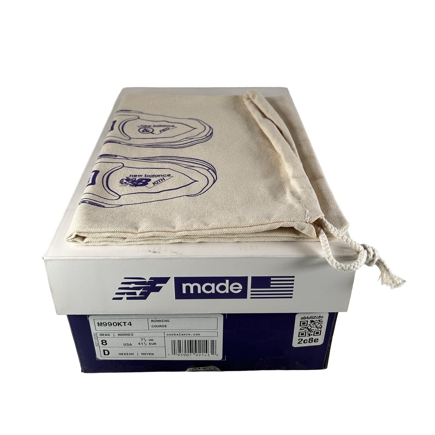 M990KT4 New Balance 990v4 Kith United Arrows & Sons [USED] - 8 M (Used)