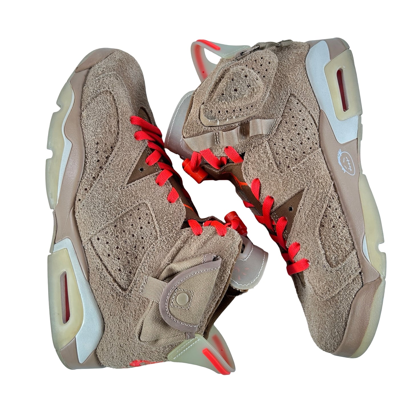 DH0690 200 Jordan 6 Retro Travis Scott British Khaki [USED] - 8 M (Used2)