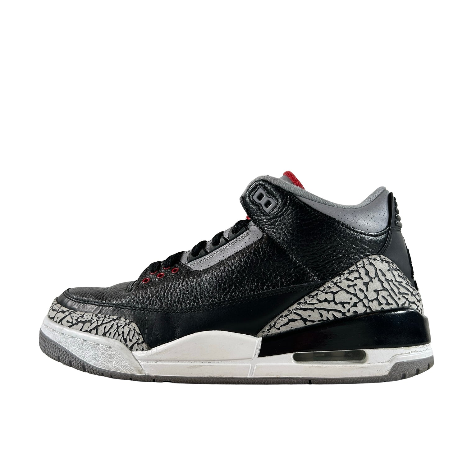 136064 010 Jordan 3 Retro Black Cement (2011) [USED] - 9 M (Used) (No Box)