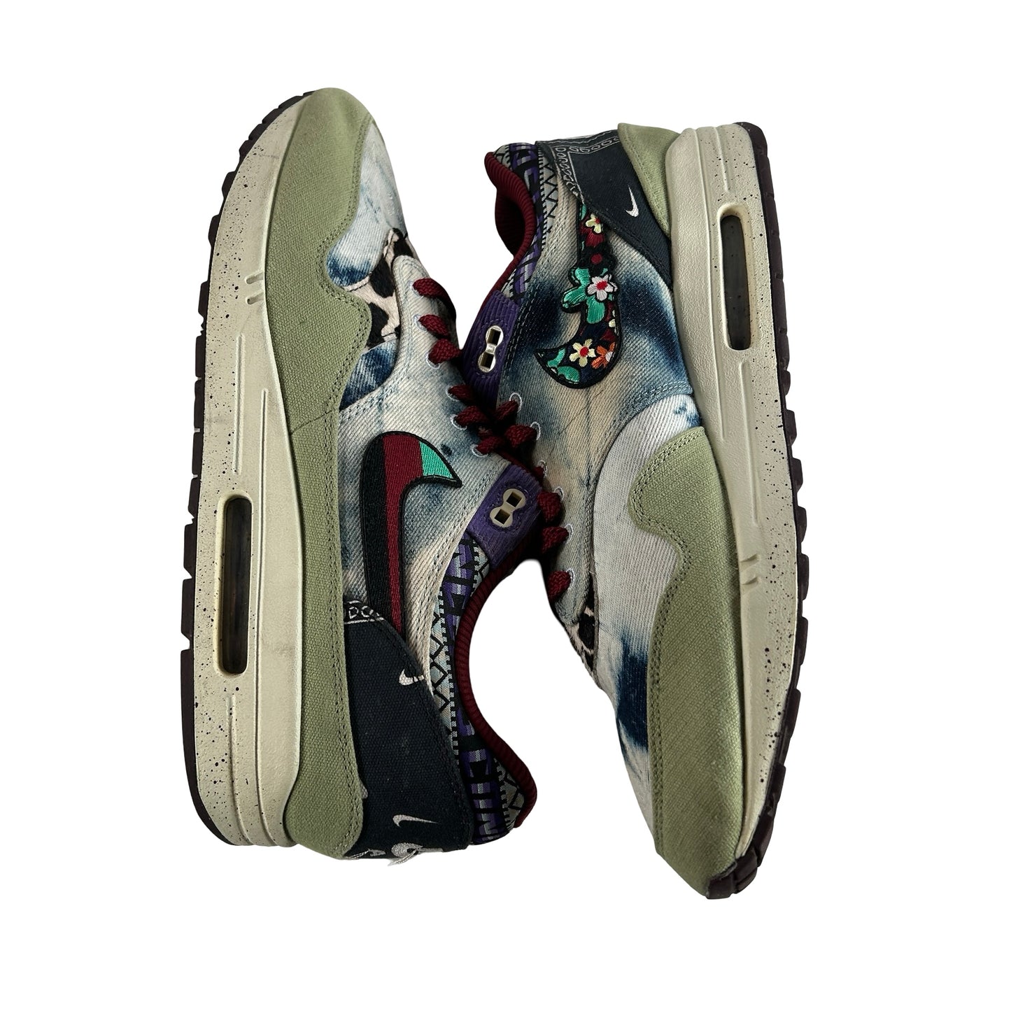 DN1803 300 Nike Air Max 1 Concepts Denim Oliva Lona