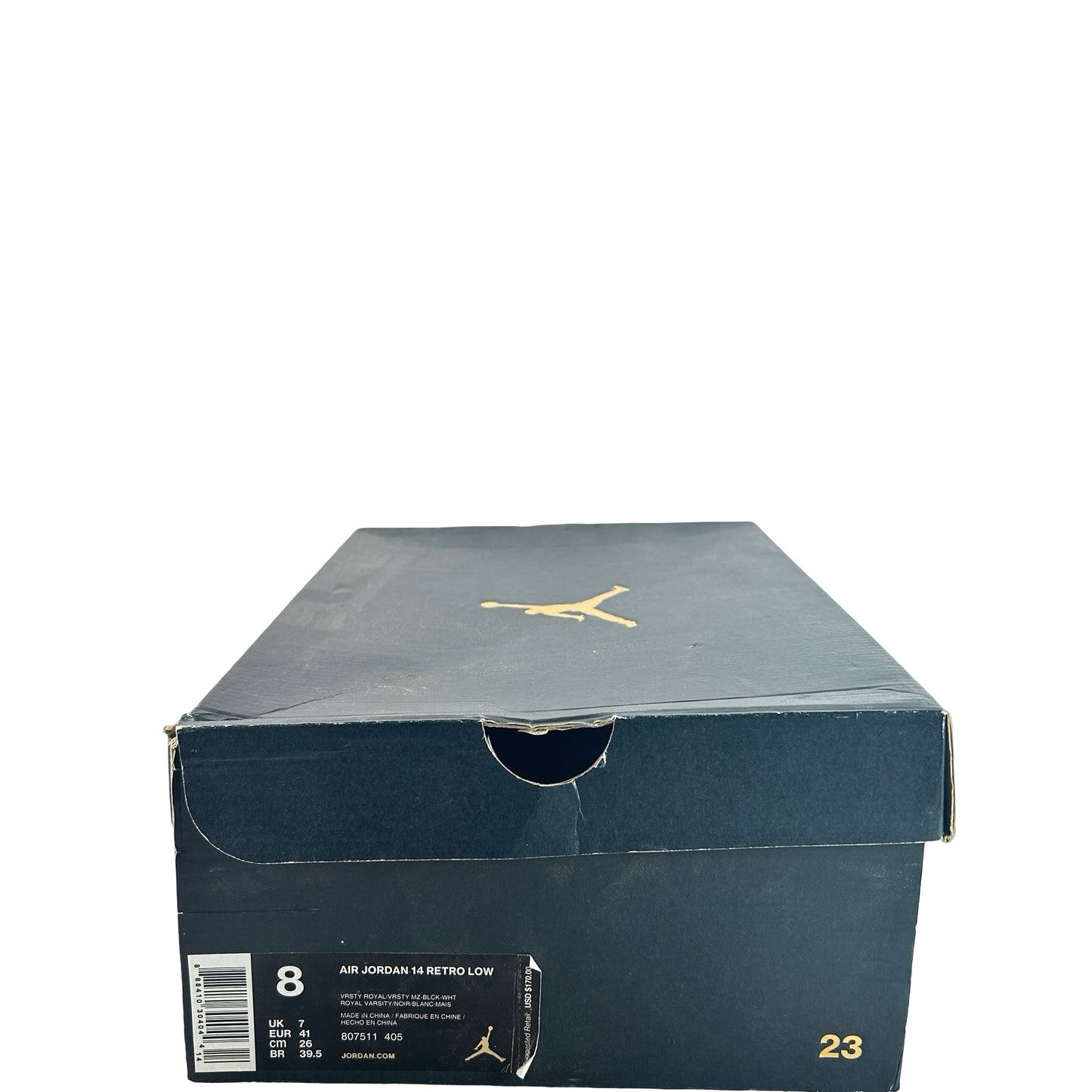 807511 405 Jordan 14 Retro Low Laney (2015) [USED] - 8 M (Used)