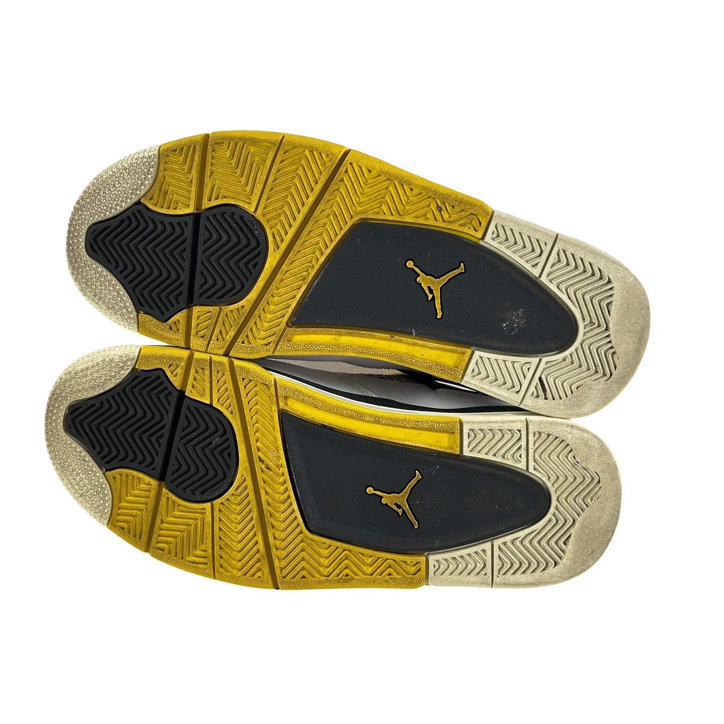 AQ9129 101 Jordan 4 Retro Vivid Sulfur (Women's) [USED] - 9.5 W (Used) (No Box)