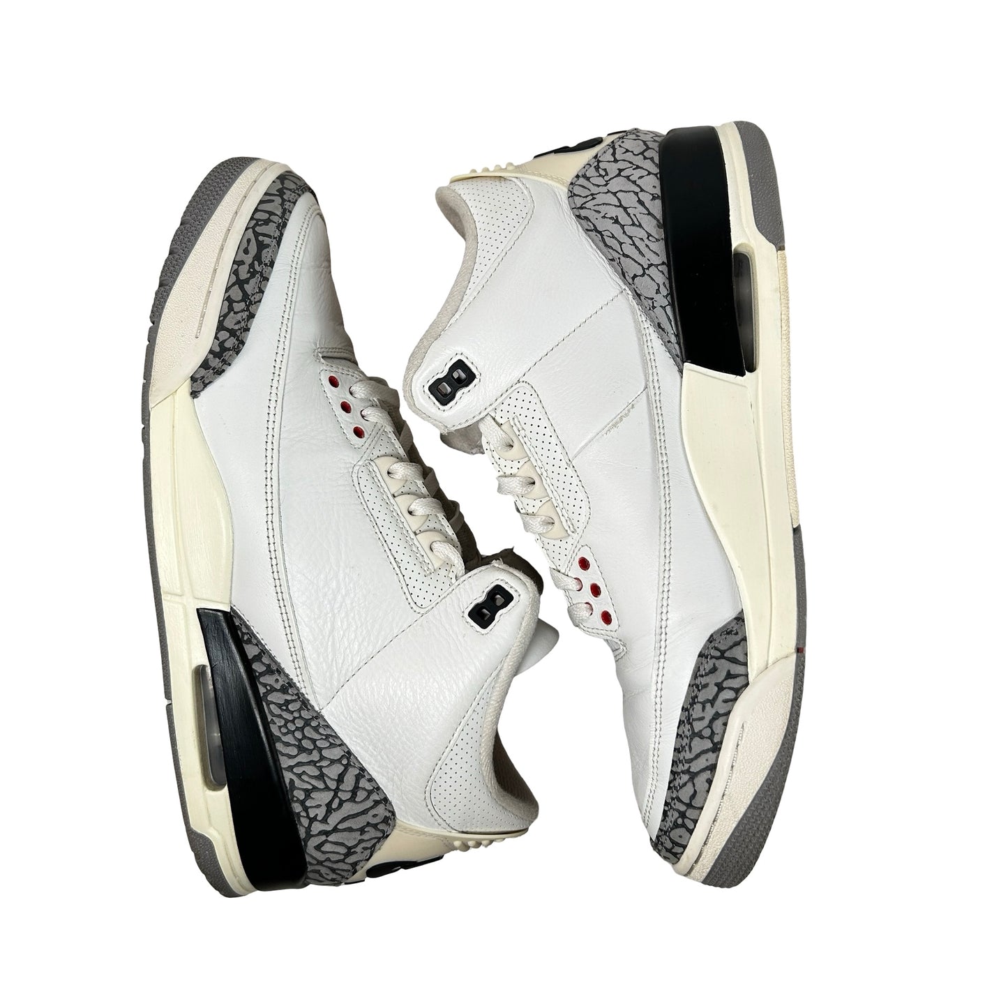 DN3707 100 Jordan 3 Retro White Cement Reimagined [USED] - 12 M (Used16)