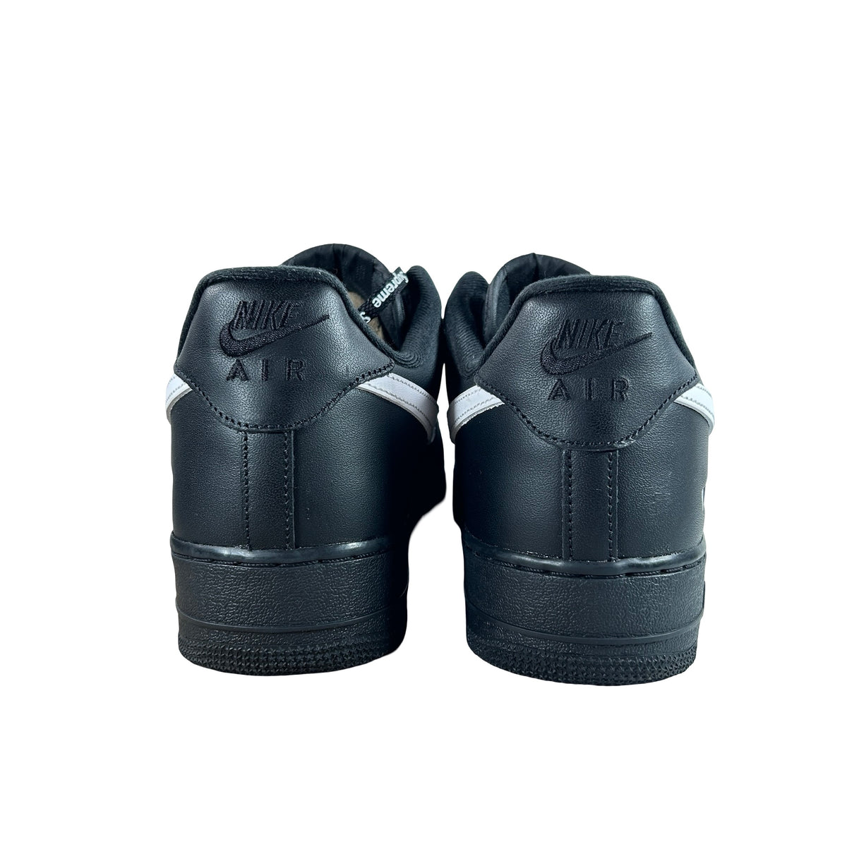 CU9225 002 Nike Air Force 1 Low Supreme Black White [USED] - 12 M (Used3)