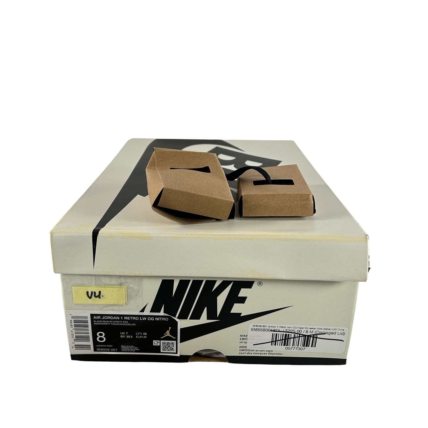 IB8958 001 Jordan 1 Retro Low OG Nigel Sylvester Nitro Better With Time [USED] - 8 M (Used4)