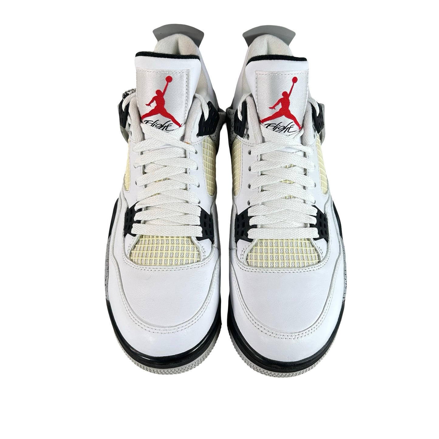 840606 192 Jordan 4 Retro White Cement (2016) - 9 M (Yellowing) (No Box)