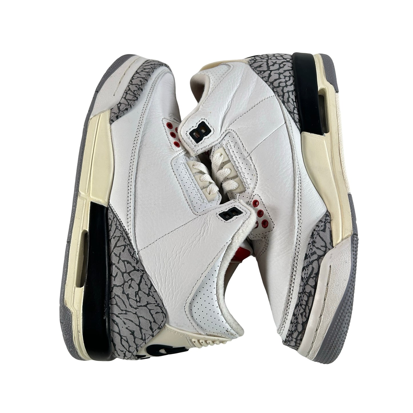 DM0967 100 Jordan 3 Retro White Cement Reimagined (GS) [USED]  - 6.5 Y (Used4)
