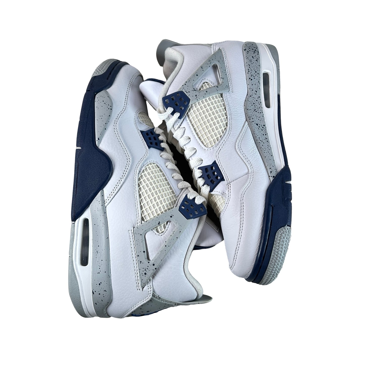 DH6927 140 Jordan 4 Retro Midnight Navy [USED] - 9 M (Used) (No Box)