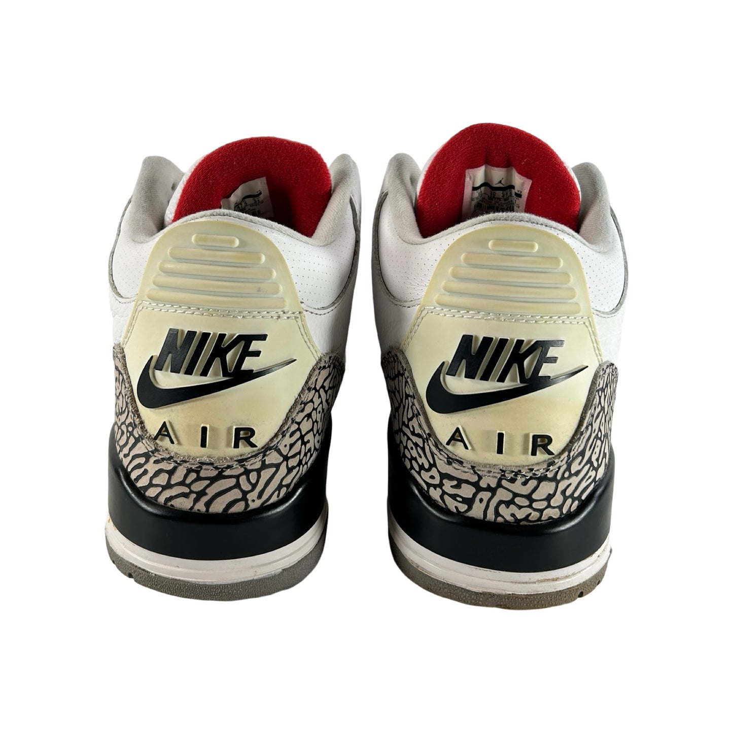 580775 160 Jordan 3 Retro White Cement '88 Dunk Contest (2013) - 13 M (Used)
