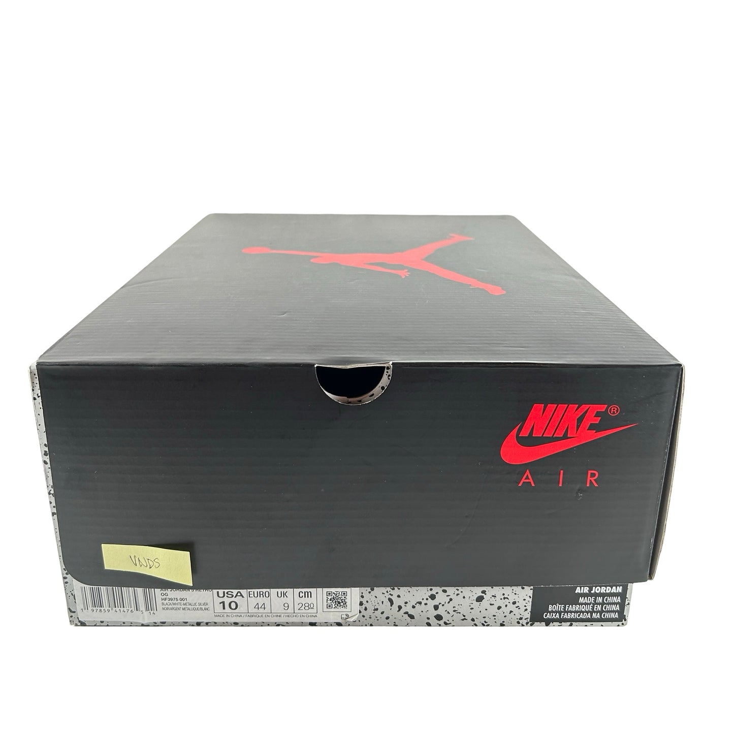 HF3975 001 Jordan 5 Retro OG Black Metallic Reimagined [USED] - 10 M (VNDS)
