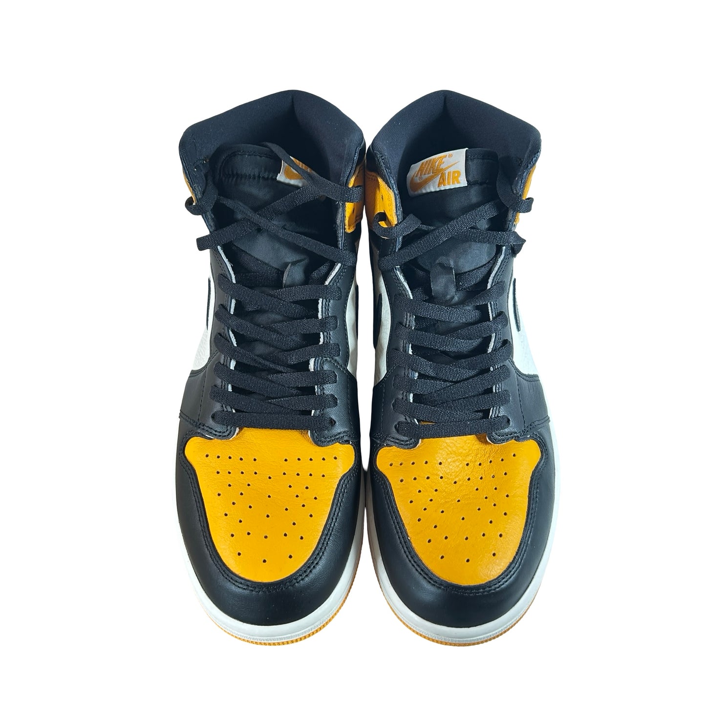 555088 711 Jordan 1 Retro High OG Yellow Toe [USED] - 13 M (Used7)
