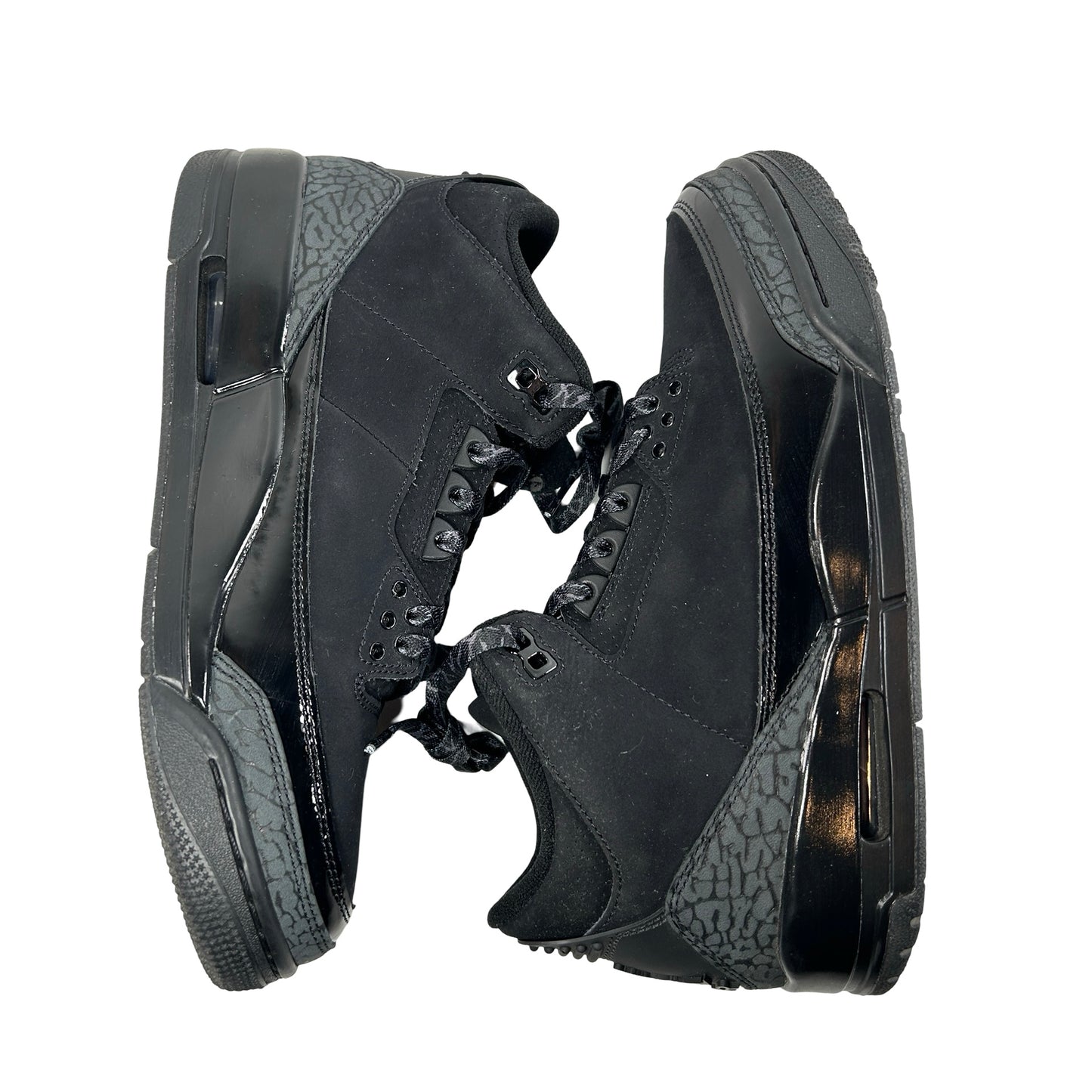 CT8532 001 Jordan 3 Retro Black Cat (2025) [USED] - 8 M (Used)