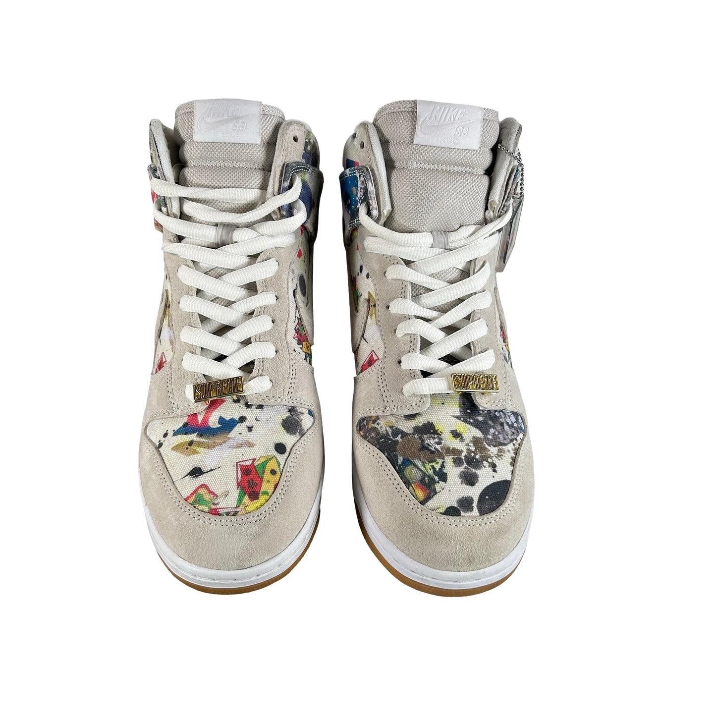 FD8779 100 Nike SB Dunk High Supreme Rammellzee [USED] - 12 M (Used)