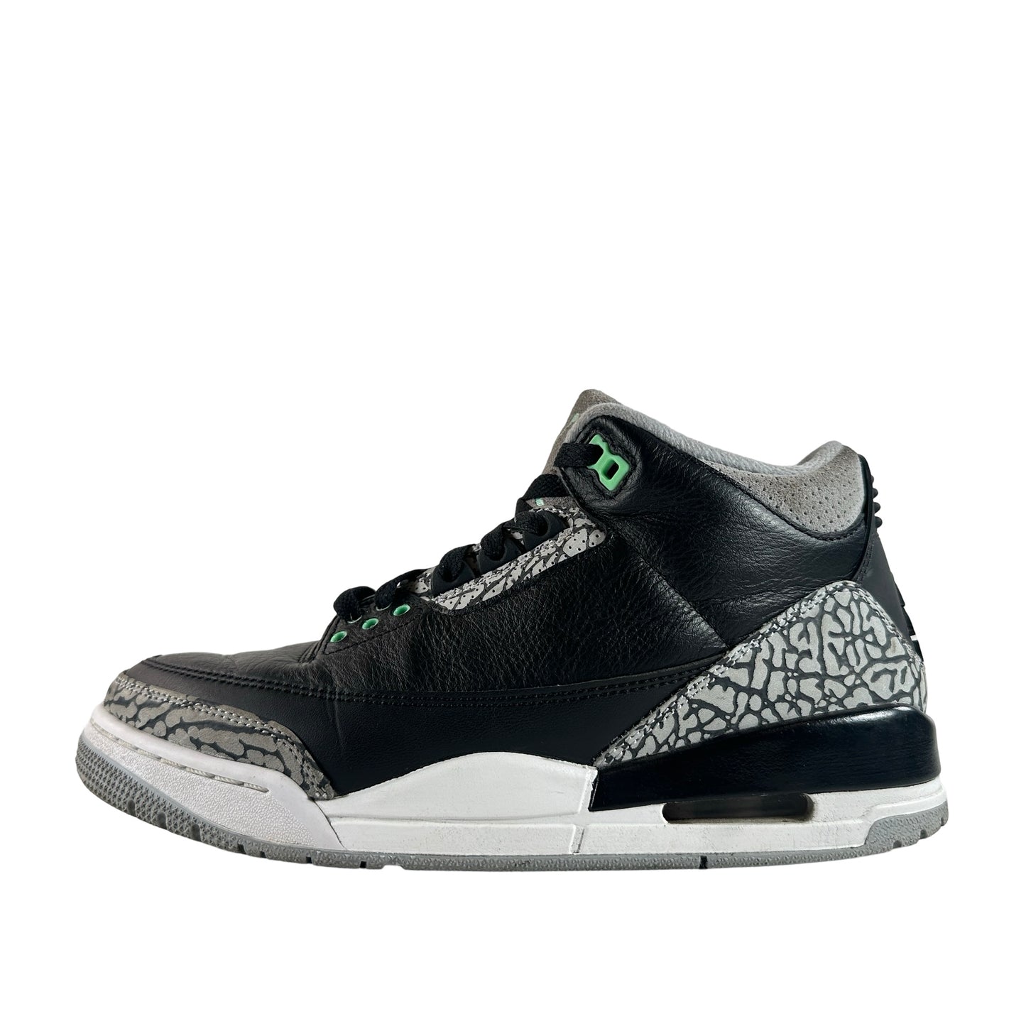 CT8532 031 Jordan 3 Retro Green Glow [USED] - 7 M (Used)