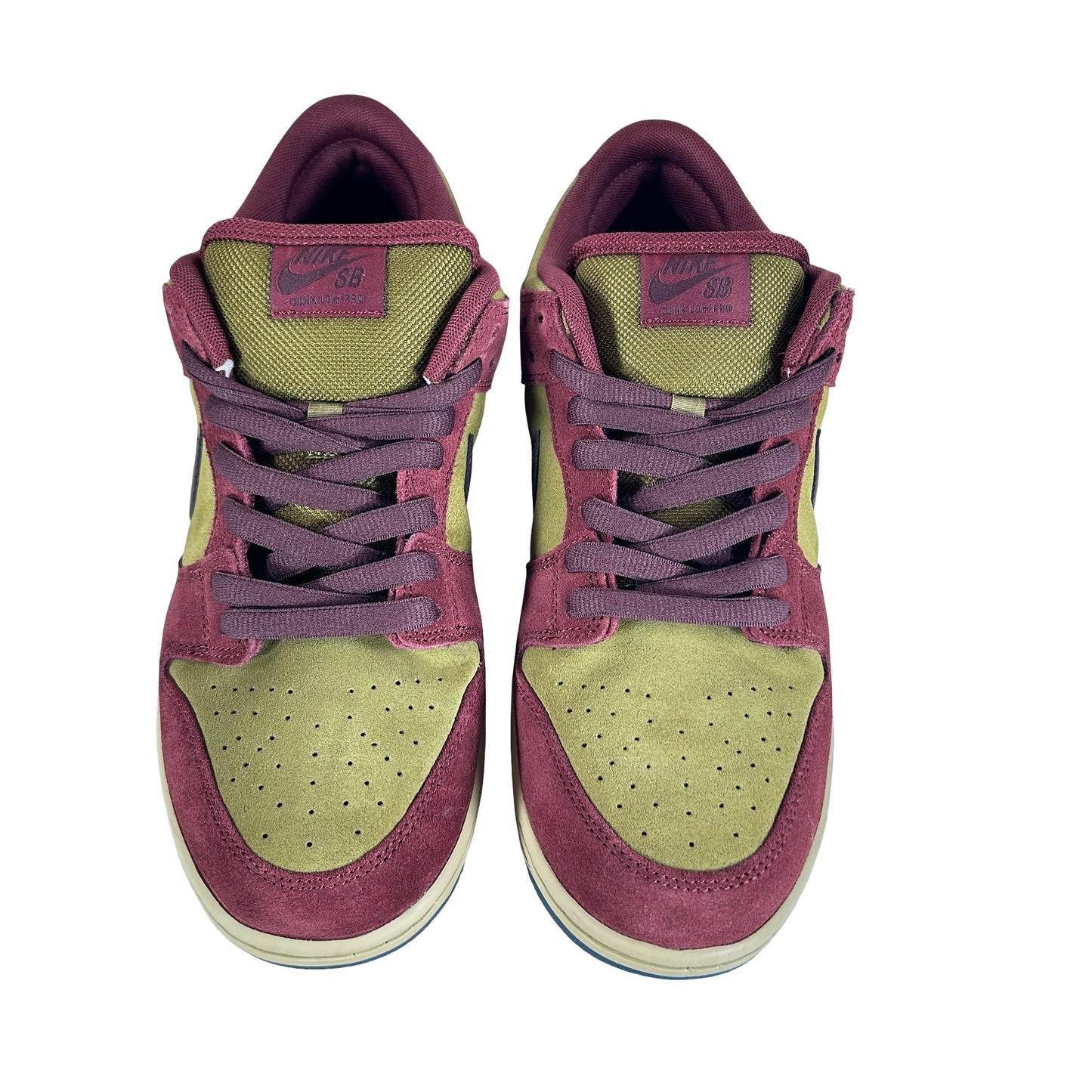 HQ1625 600 Nike SB Dunk Low Dark Team Red Olive Flak [USED] - 11 M (Used)