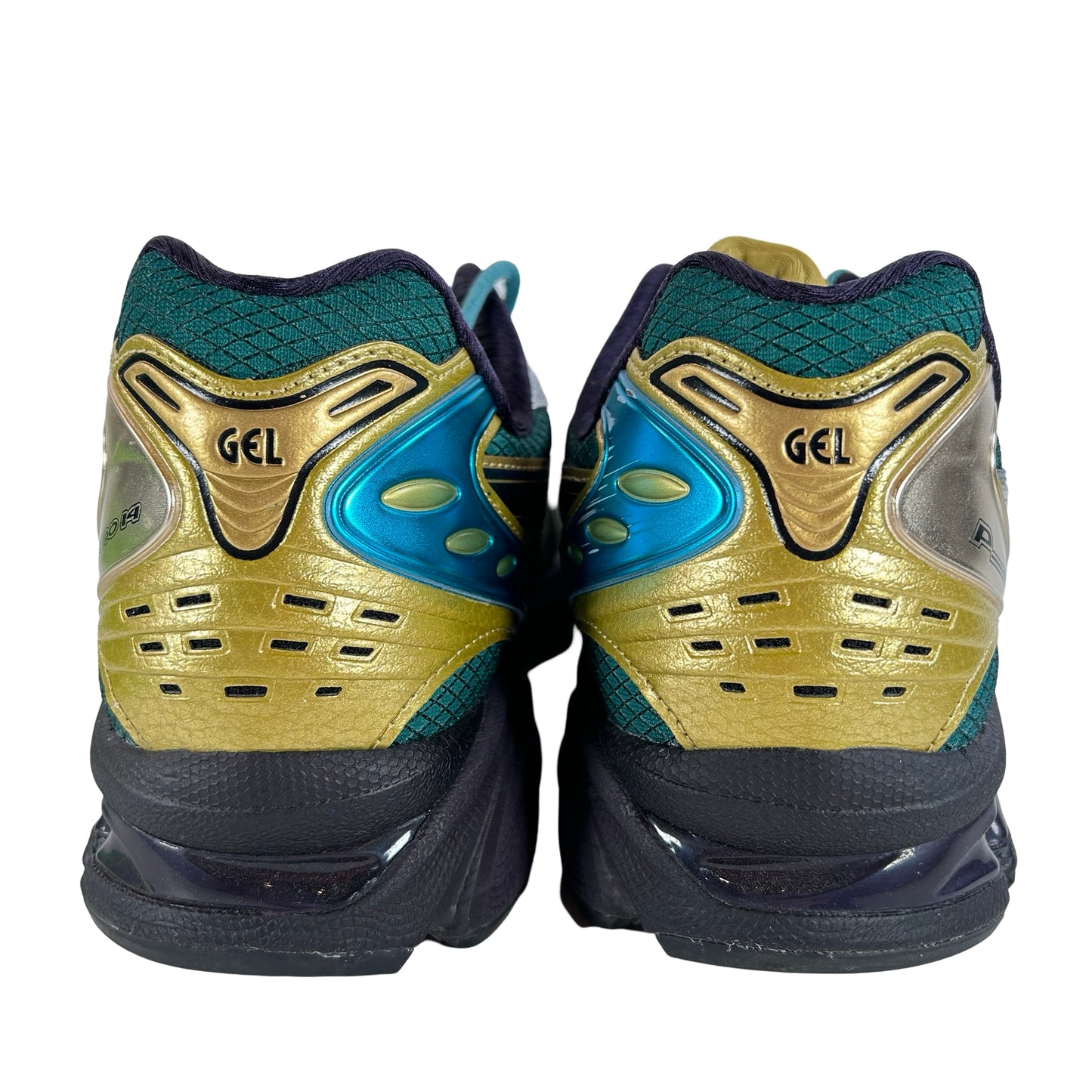1203A639 300 ASICS Gel-Kayano 14 P. Andrade Gradation Green [USED] - 11.5 M (Used)